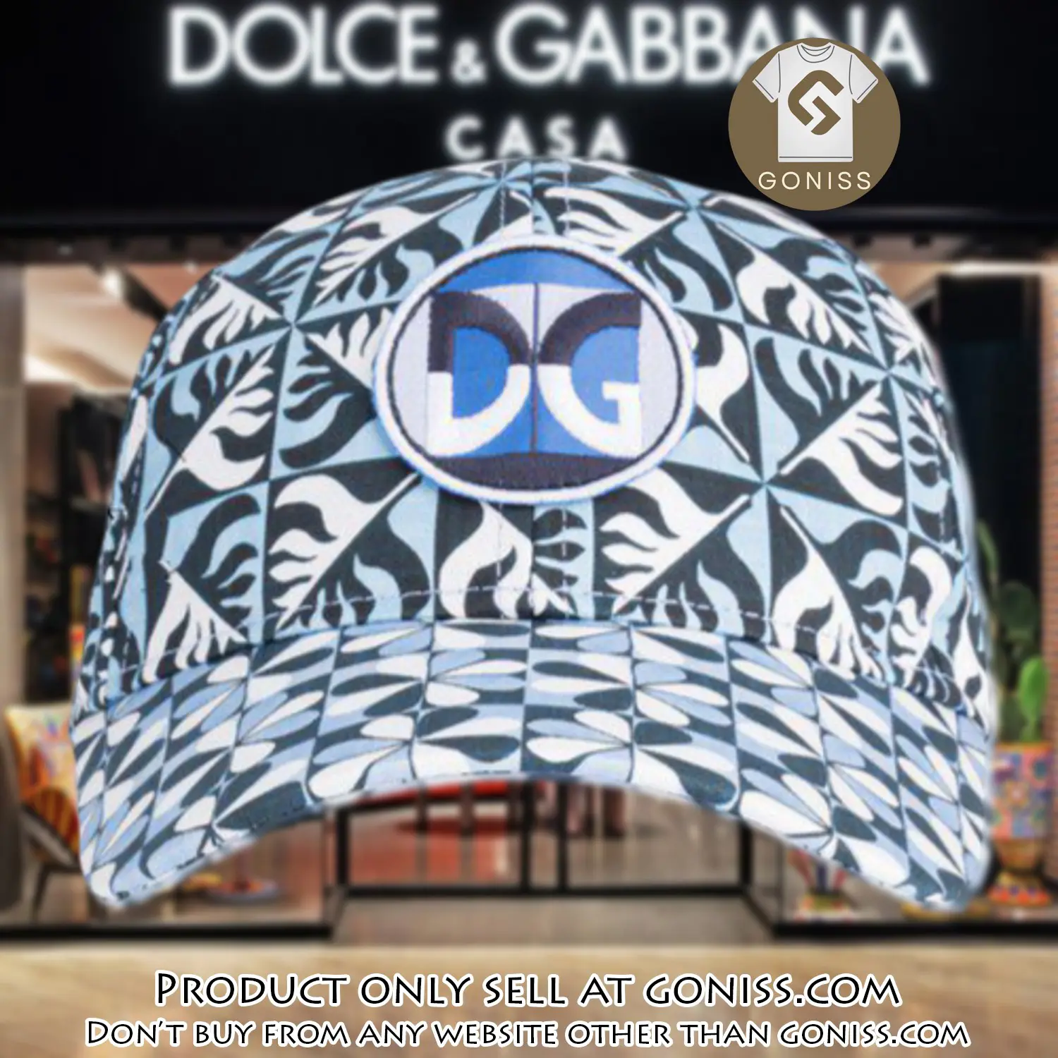 Dolce & gabbana luxury cap print 3d trending cap ctc1088 gn5629691